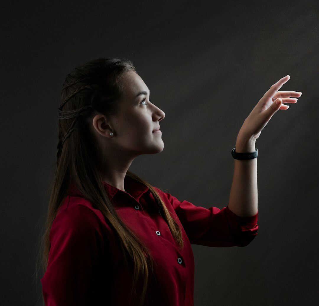 Professional portrait of a young woman digital media instructor